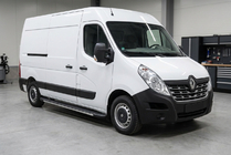 Renault Master 2011-2023 Side Steps Bosphorus Grey (2 pcs, Aluminum) photo 1