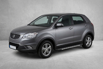 SsangYong Korando 2010-2019 Side Steps Bosphorus Grey (2 pcs, Aluminum) photo 1