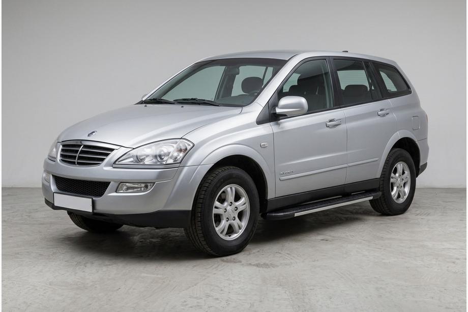 SsangYong Kyron 2005-2014 Side Steps Bosphorus Grey (2 pcs, Aluminum) Image