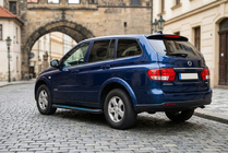 SsangYong Kyron 2005-2014 Side Steps Maya Blue (2 pcs, Aluminum) photo 1