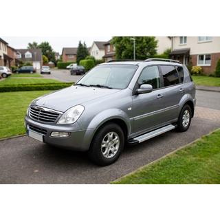 Side Steps Maya V2 (2 pcs, Aluminum) SsangYong Rexton I 2001-2017 photo 1