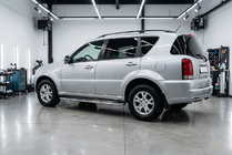 SsangYong Rexton I 2001-2017 Side Steps Maydos V2 (2 pcs, Aluminum & Stainless Steel) 2012-2017 photo 1