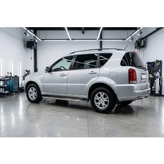 Side Steps Maydos V2 (2 pcs, Aluminum & Stainless Steel) SsangYong Rexton I 2001-2017 photo 1