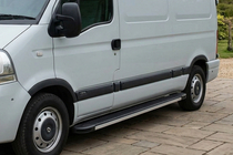 Renault Master 1998-2010 Side Steps Maya V1 (2 pcs, Aluminum) photo 1