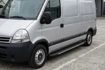 Renault Master 1998-2010 Side Steps Bosphorus Grey (2 pcs, Aluminum) photo 1