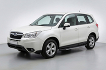 Subaru Forester 2013-2018 Side Steps Bosphorus Grey (2 pcs, Aluminum) photo 1