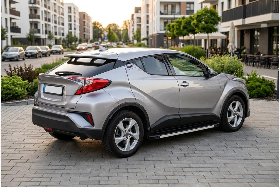 Toyota C-HR 2016-2023 Side Steps Maya V1 (2 pcs, Aluminum) Image