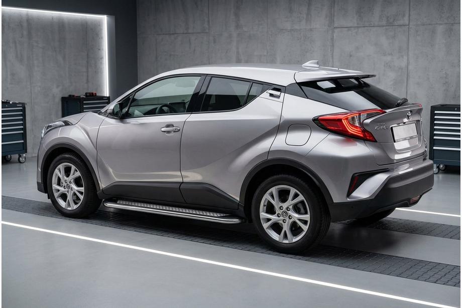 Toyota C-HR 2016-2023 Side Steps Maydos V2 (2 pcs, Aluminum) Photo 1