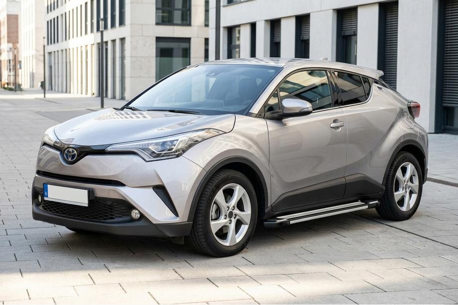Toyota C-HR 2016-2023 Side Steps Rainbow (2 pcs, Aluminum) Image