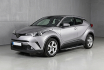 Toyota C-HR 2016-2023 Side Steps Bosphorus Grey (2 pcs, Aluminum) photo 1