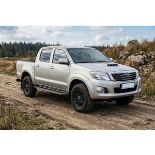 Side Steps Bosphorus Grey (2 pcs, Aluminum) Toyota Hilux 2006-2015 photo 1