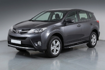 Toyota Rav 4 2013-2018 Side Steps Bosphorus Grey (2 pcs, Aluminum) photo 1
