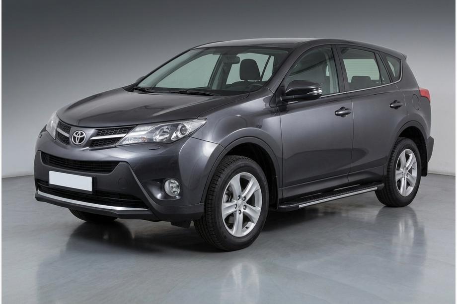 Toyota Rav 4 2013-2018 Side Steps Bosphorus Grey (2 pcs, Aluminum) Image