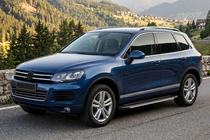 Volkswagen Touareg 2010-2018 Side Steps Bosphorus Grey (2 pcs, Aluminum) photo 1