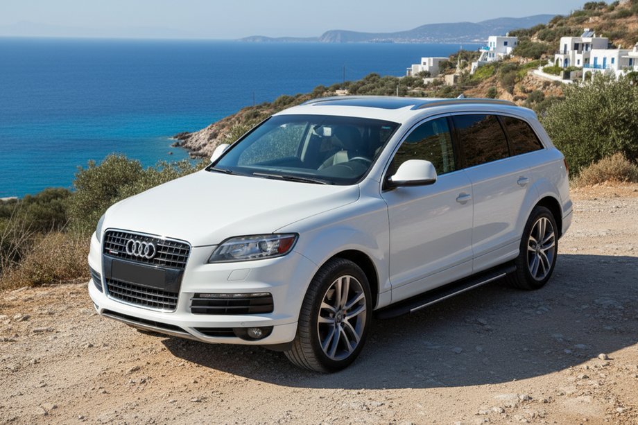 Audi Q7 2005-2015 Side Steps Bosphorus Grey (2 pcs, Aluminum) Image