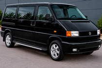 Volkswagen T4 Transporter 1990-2003 Side Steps Bosphorus Grey (2 pcs, Aluminum) Short Wheelbase photo 1