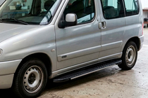 Peugeot Partner 1996-2008 Side Steps Bosphorus Grey (2 pcs, Aluminum) photo 1