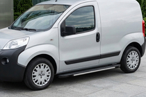 Peugeot Bipper 2008-2017 Side Steps Bosphorus Grey (2 pcs, Aluminum) photo 1