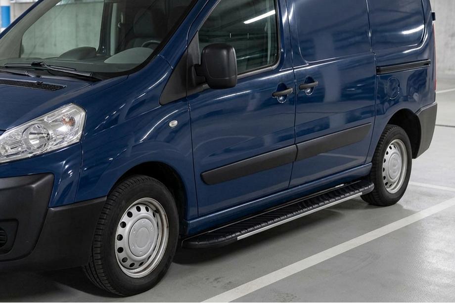 Citroen Jumpy 2007–2017 Side Steps Bosphorus Grey (2 pcs, Aluminum) Image