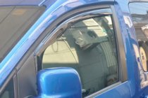 Fiat Doblo I 2001-2005 In-channel window deflectors (2 pcs, HIC) photo 4