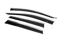Honda CRV 2017-2022 Window deflectors with chrome trim (4 pcs, HIC) photo 9