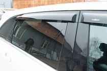 Mercedes B-class W246 2011-2018 Window Deflectors (4 pcs, HIC) photo 9