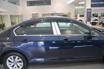 Volkswagen Passat B8 2015-2023 Window Deflectors SD (4 pcs, HIC) photo 4
