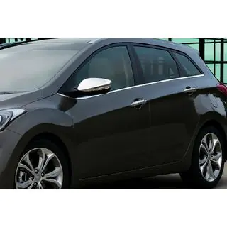 Mirror covers with indicator cutout (2 pcs) Hyundai Accent 2011-2017 photo 1