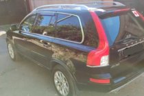 Volvo XC90 2002-2014 Window deflectors with chrome trim (4 pcs, HIC) photo 2