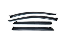 Volvo XC90 2002-2014 Window deflectors with chrome trim (4 pcs, HIC) photo 3
