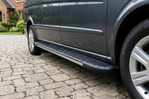 Mercedes Vito/V-class W447 2014- Side Steps Bosphorus Grey (2 pcs, Aluminum) photo 1