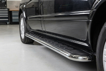 Mercedes Vito/V-class W447 2014- Side Steps Maydos V1 (2 pcs, Aluminum) Short and Medium photo 1