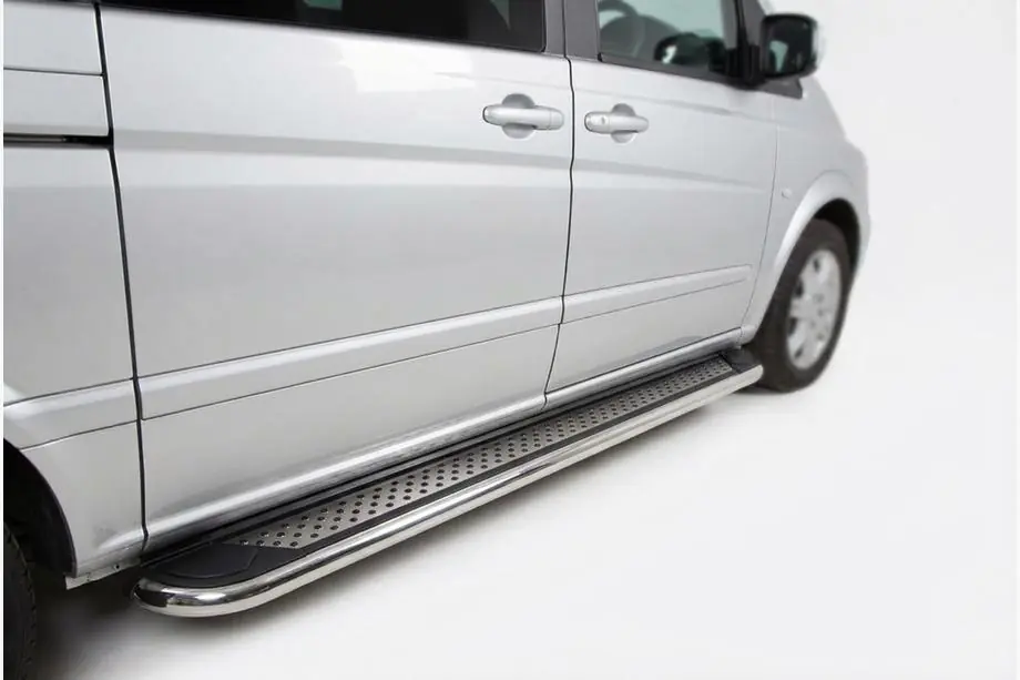 Mercedes Vito/V-class W447 2014- Side Steps Maydos V2 (2 pcs, Aluminum) Image