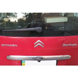 Chrome trim above license plate (stainless steel) Citroen Berlingo 2008-2018 photo 1