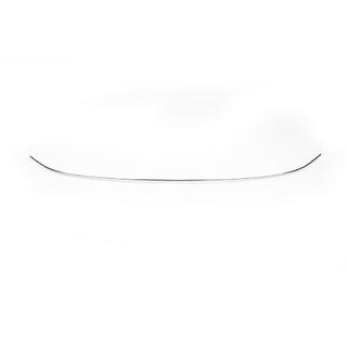 Upper bumper trim strip (2019+, 1 pc, stainless steel) photo 2