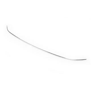 Upper bumper trim strip (2019+, 1 pc, stainless steel) photo 3