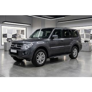 Side Steps Bosphorus Grey (2 pcs, Aluminum) Mitsubishi Pajero Wagon IV 2006-2021 photo 1