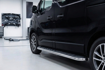 Renault Trafic 2001–2015 Side Steps Maydos V1 (2 pcs, Aluminum) photo 1