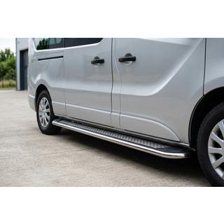 Side Steps Maydos V2 (2 pcs, Aluminum) Renault Trafic 2015- photo 1