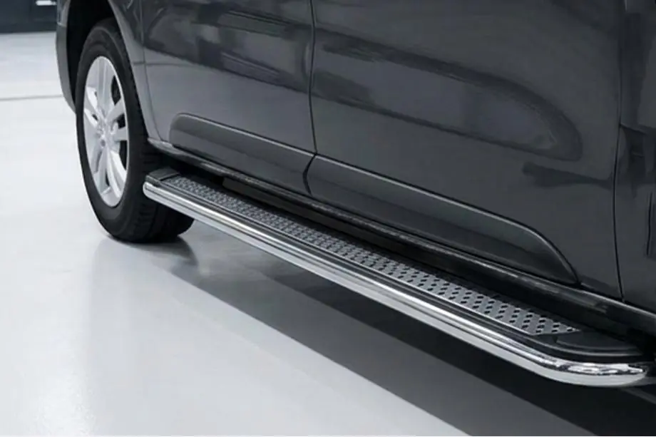 Toyota Proace 2016- Side Steps Maydos V2 (2 pcs, Aluminum & Stainless Steel) Image
