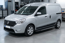 Dacia Dokker 2013-2022 Side Steps Bosphorus Grey (2 pcs, Aluminum) photo 1
