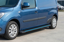 Mercedes Citan 2013-2021 Side Steps Maya Blue (2 pcs, Aluminum) photo 1