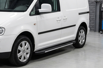Volkswagen Caddy 2010-2015 Side Steps Bosphorus Grey (2 pcs, Aluminum) photo 1