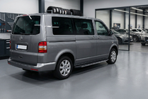 Volkswagen T5 Transporter 2003-2010 Side Steps Bosphorus Grey (2 pcs, Aluminum) Short Wheelbase photo 1