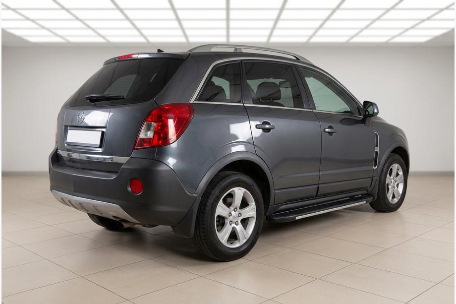 Opel Antara 2006-2017 Side Steps Bosphorus Grey (2 pcs, Aluminum) 2016-2018 Image