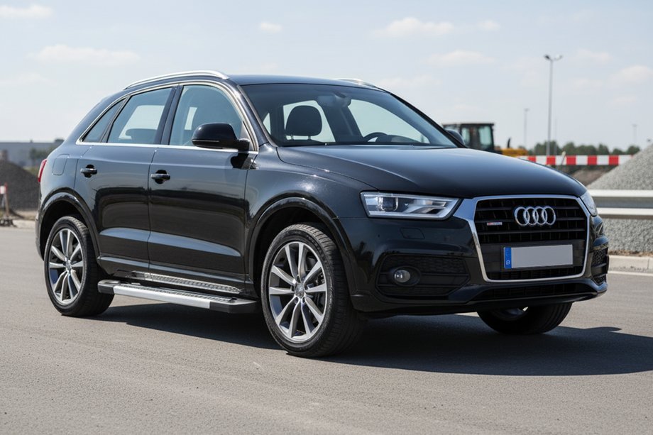 Audi Q3 2011-2019 Side Steps New Vision Grey (2 pcs, Aluminum) Image