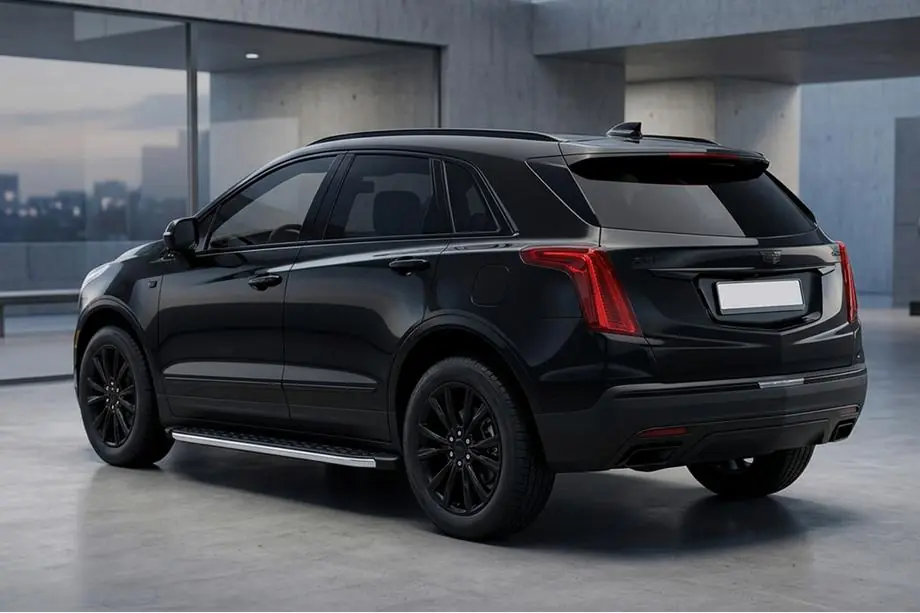 Cadillac XT5 2016- Side Steps BlackLine (2 pcs, Aluminum) Image