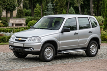 Chevrolet Niva 1998-2020 Side Steps New Vision Grey (2 pcs, Aluminum) photo 1