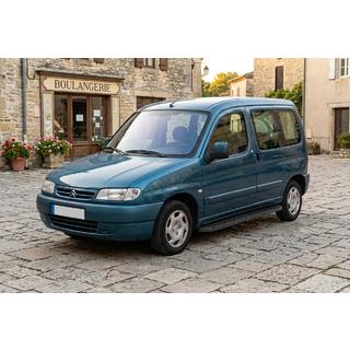 Side Steps Tayga Black (2 pcs, Aluminum) Citroen Berlingo 1996-2008 photo 1