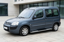 Citroen Berlingo 1996-2008 Side Steps Tayga V2 (2 pcs, Aluminum) photo 1